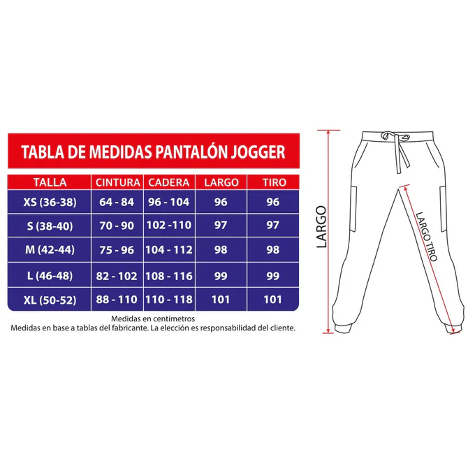 Jogger antifluidos negro
