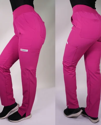 Pantalon antifluido medical fuscia pm