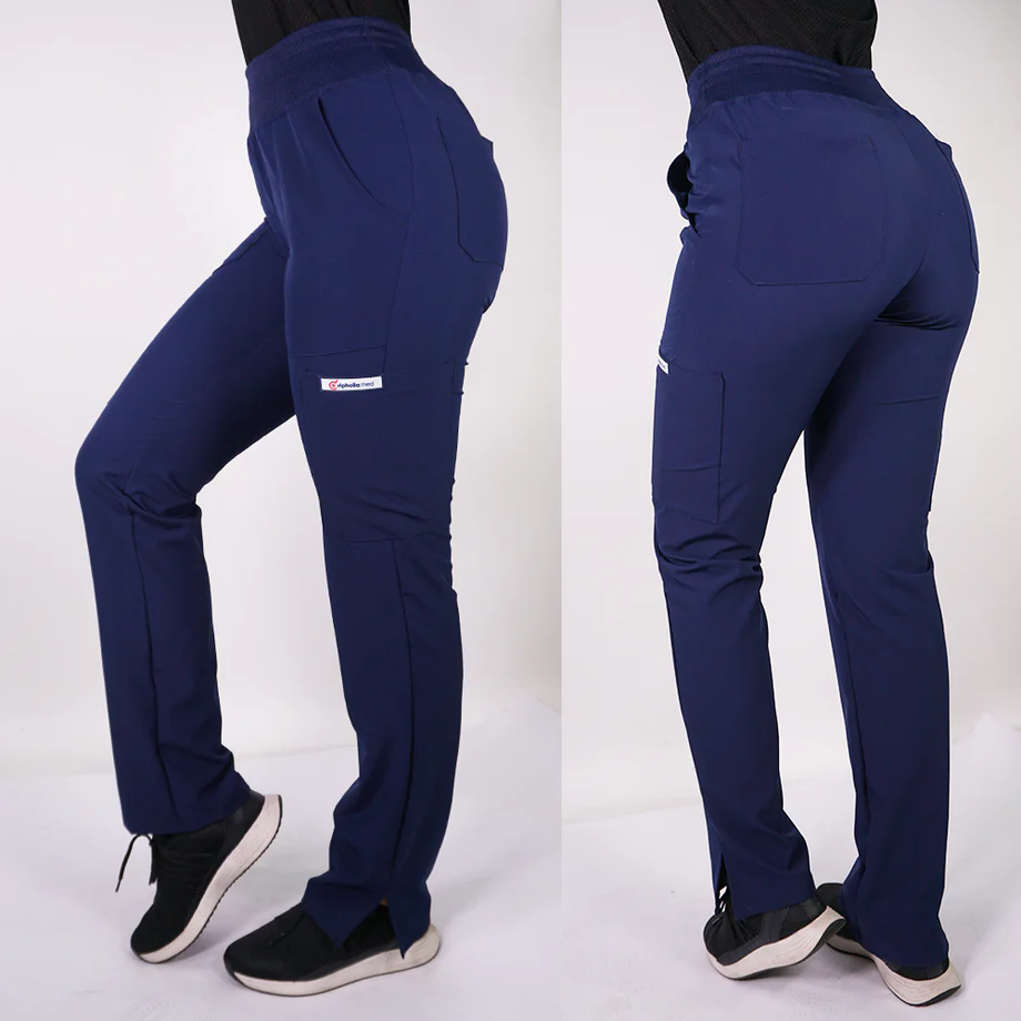 Pantalon antifluido medical azul marino pm