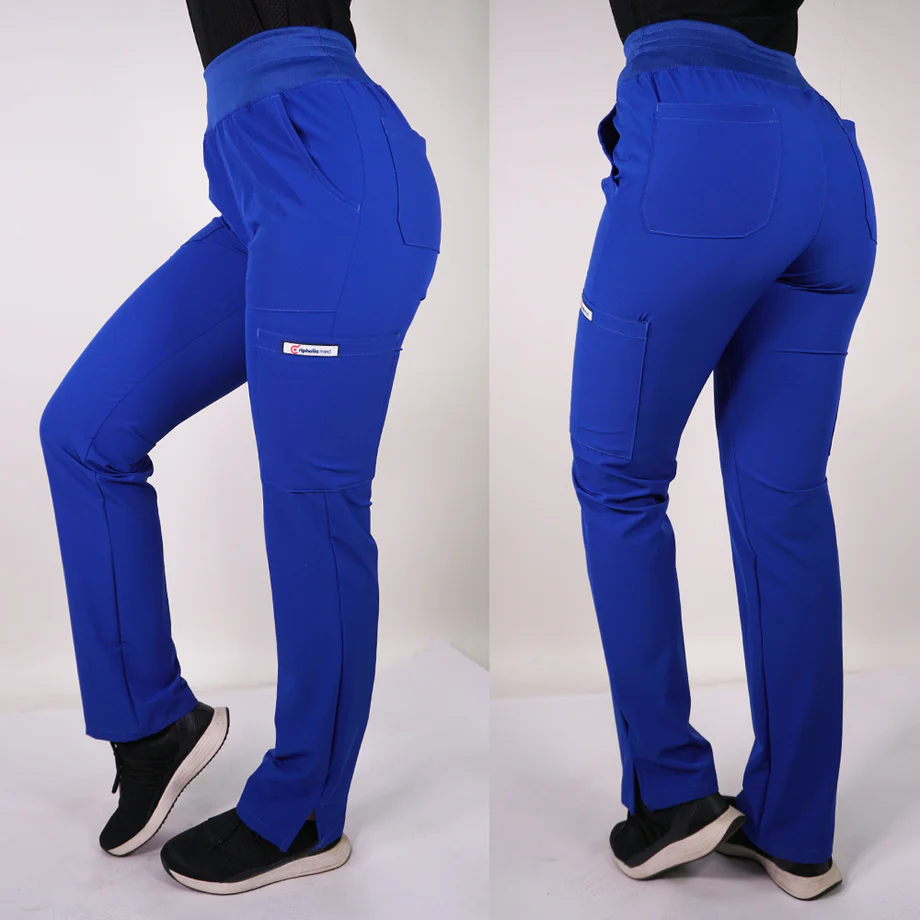 Pantalon antifluido medical azul rey pm