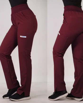 Pantalon antifluido medical burdeo pm