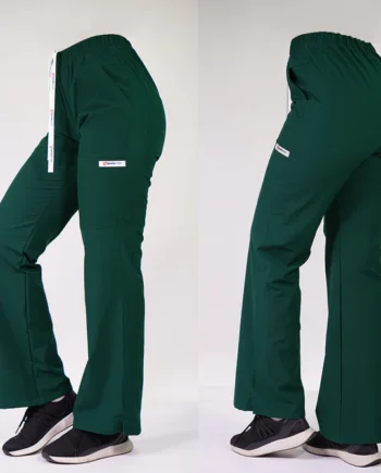 Pantalon antifluido modelo roma verde botella-12