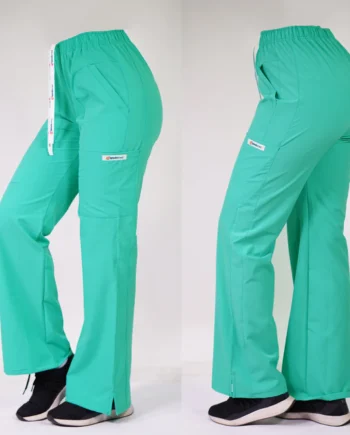 Pantalon antifluido modelo roma, verde pastel- 17