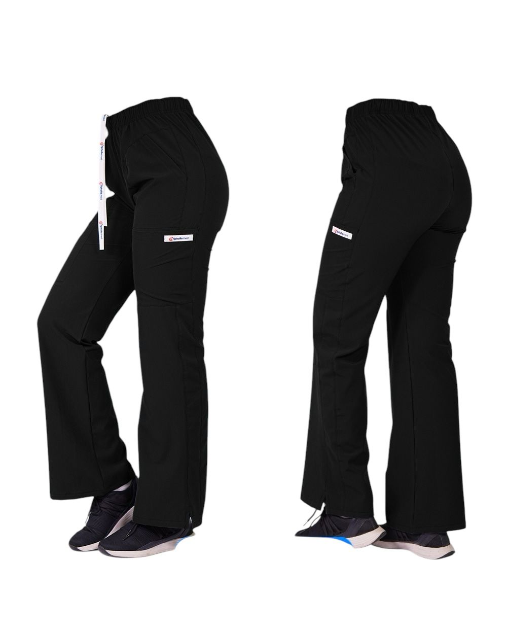 Pantalon antifluido modelo roma, negro