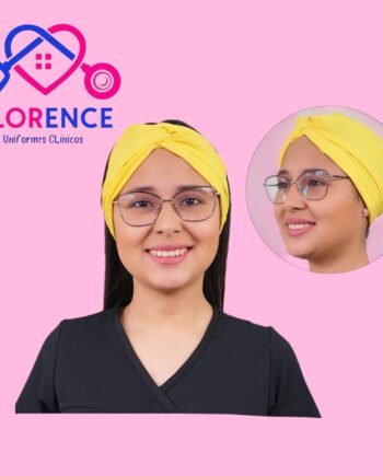 Turbante clinico amarillo spandex tbt-25