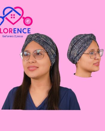 Turbante clinico estampado spandex tbt-16
