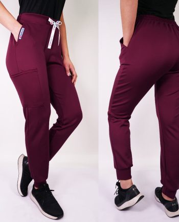 Pantalón Jogger Clínico Premium - Burdeo - Art
