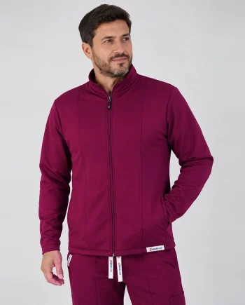 Polerón Clínico Burdeo para Hombre PSH-23